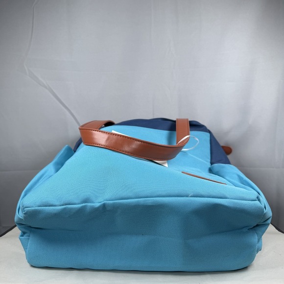 LUZZ Pickleball Sporty Tote Bag / 2 Paddle Compartments Light Blue/Royal NEW - Picture 7 of 7